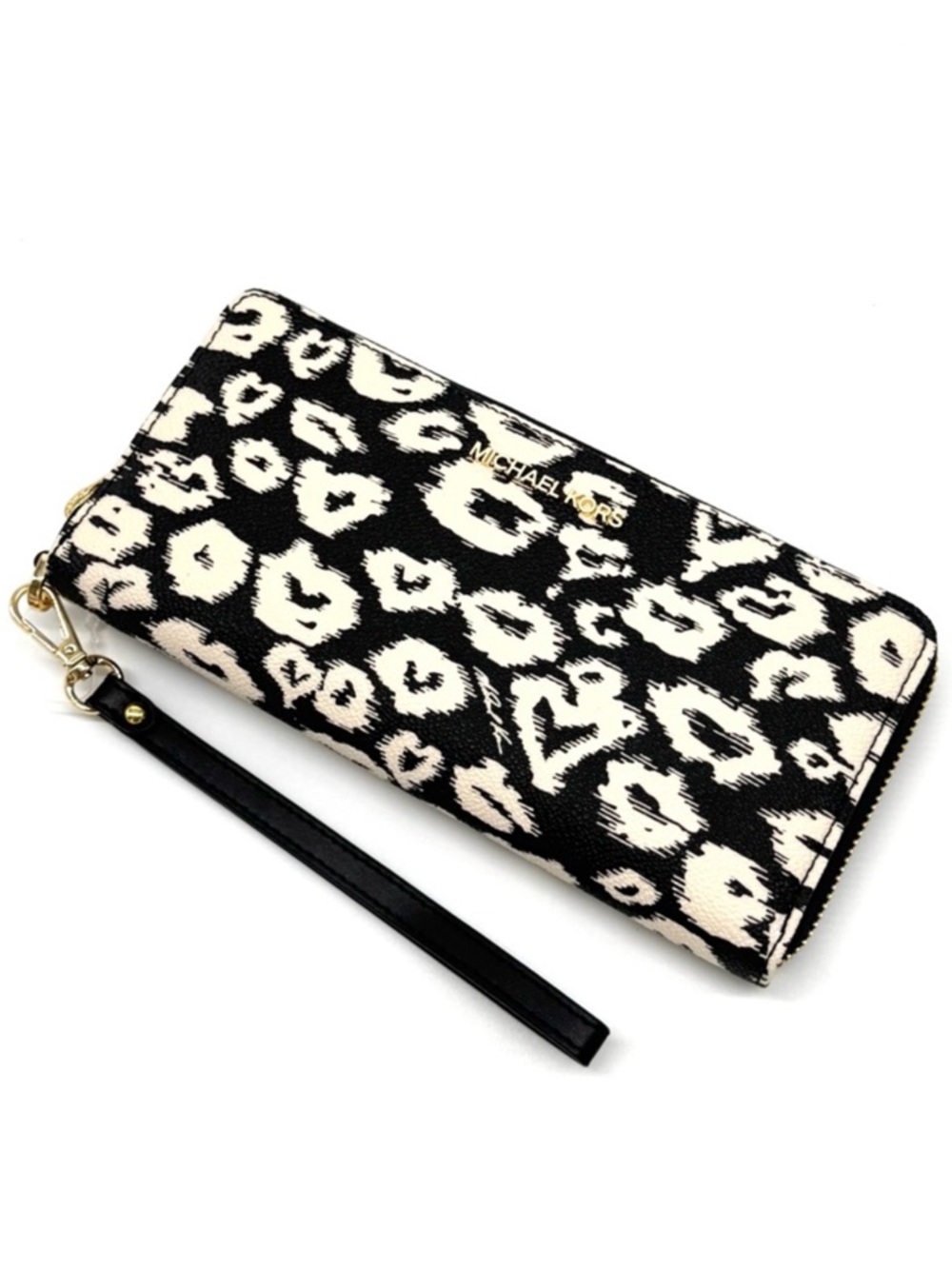 Michael Kors Large Continental Wallet Black Multi